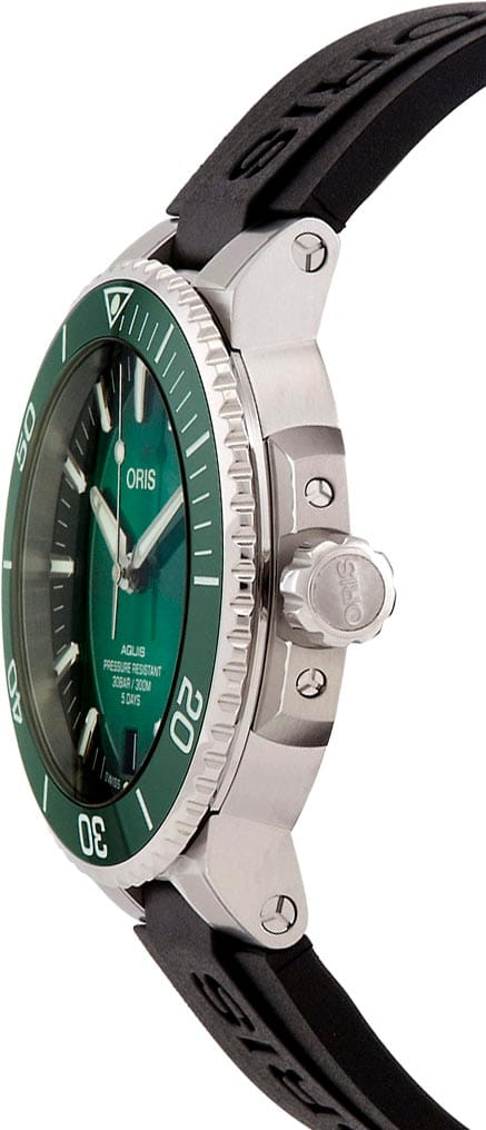 Oris Oris Aquis 01 400 7763 4157-07 4 24 74EB , наручные мужские часы фото под углом