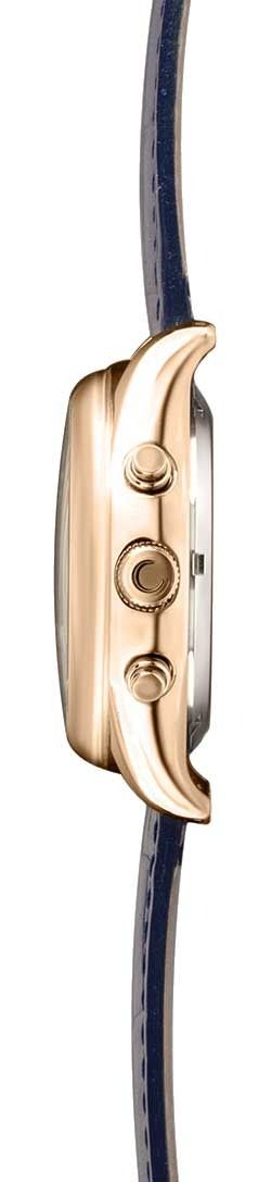 Слава Слава Премьер 1883143/300-4617,  россия мужские часы на браслете кожаный боковой вид