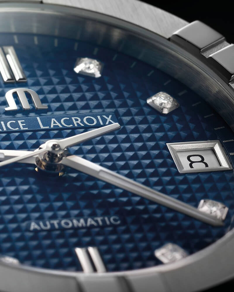 Оригинальные часы Maurice Lacroix Maurice Lacroix Aikon Automatic AI6006-SS002-450-2 механические калибр механизма ml115 общий вид