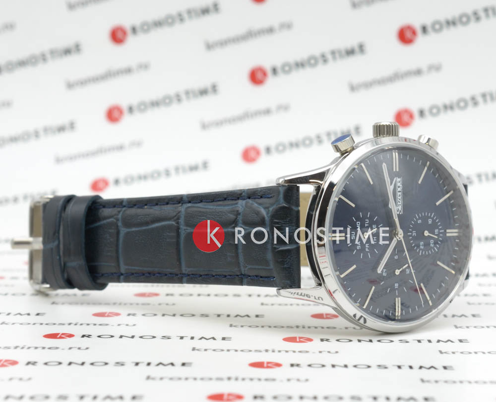 Оригинальные часы Slazenger Slazenger Multifunction SL.09.2124.2.03 кварцевые калибр механизма  общий вид