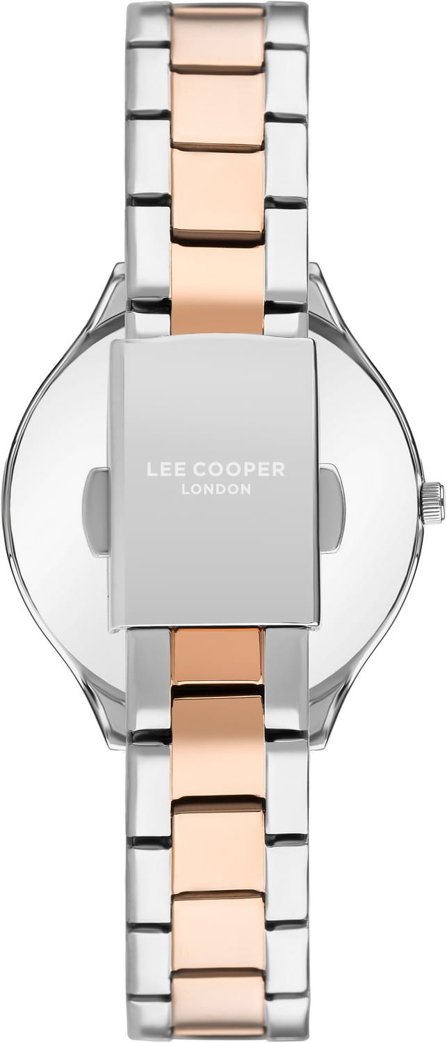 Lee Cooper Lee Cooper LC07457.520,  англия женские часы на браслете нержавеющая сталь с ip-покрытием боковой вид