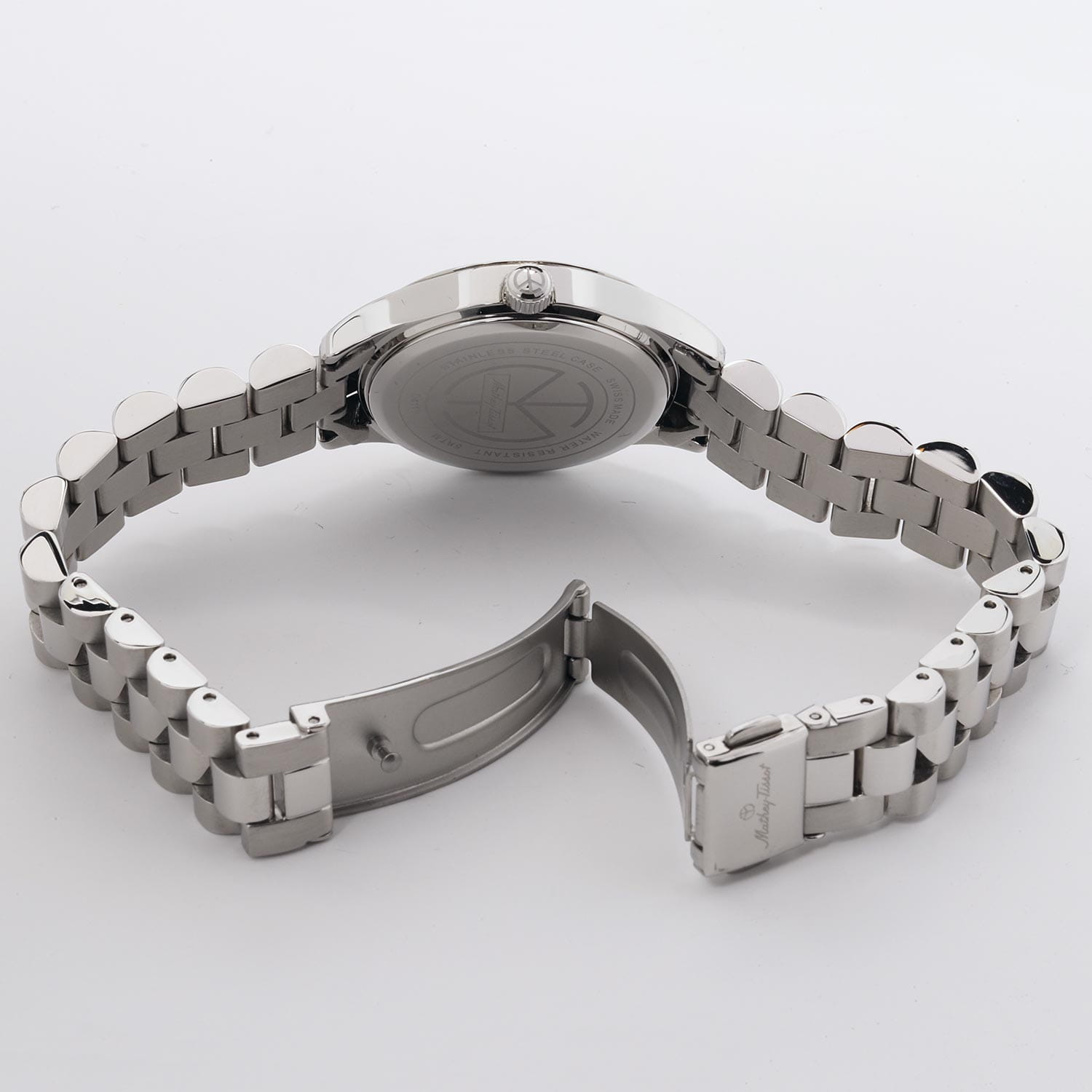 Mathey-Tissot Mathey-Tissot Urban D411MAV  - задняя крышка сталь металл корпуса, швейцария часы