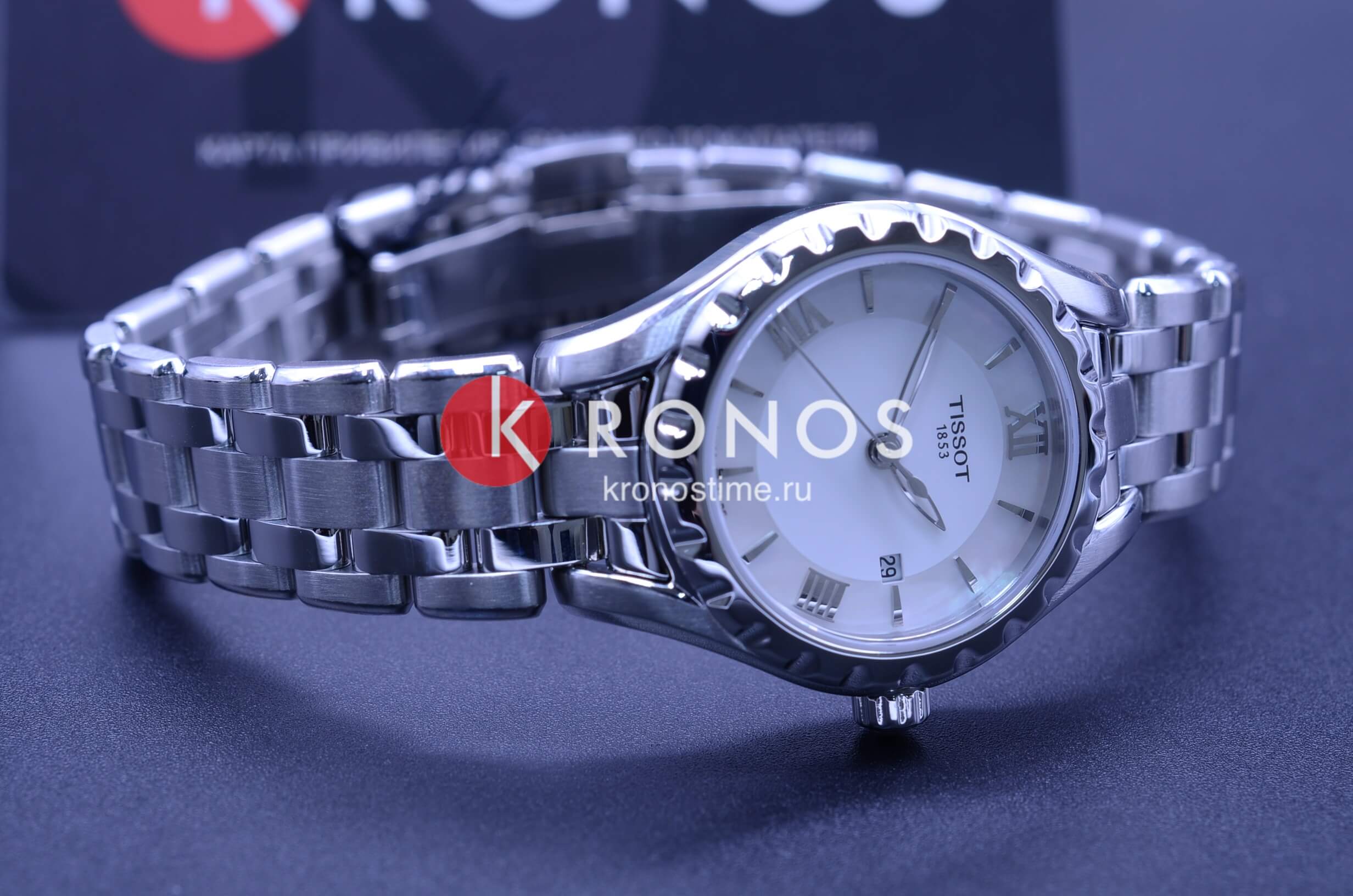 Tissot Tissot Lady Small T072.010.11.118.00, t-lady швейцария женские часы на браслете нержавеющая сталь боковой вид