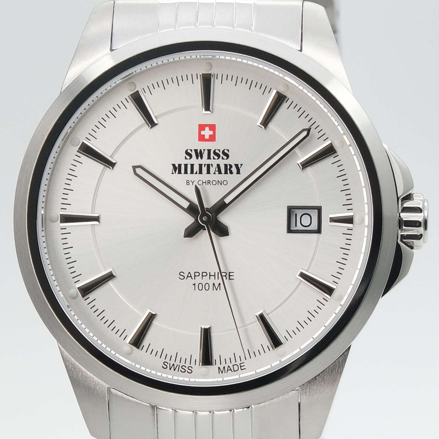 Swiss Military by Chrono Swiss Military by Chrono Classic SM34104.02 , наручные мужские часы фото под углом