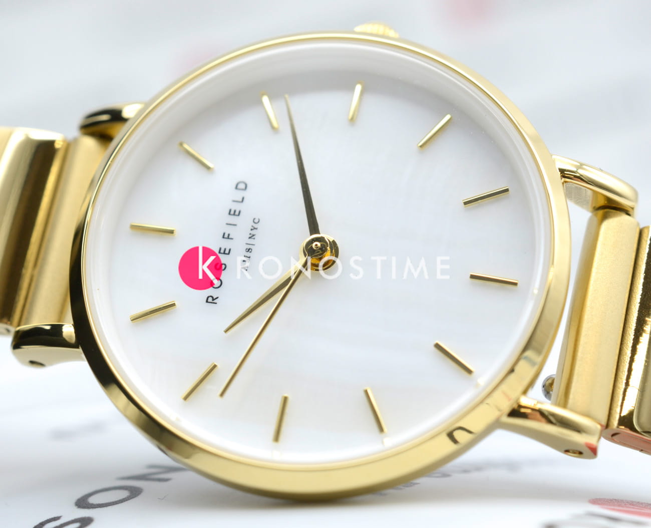 Оригинальные часы Rosefield Rosefield Small Edit SEWGSG-SE02 кварцевые калибр механизма  общий вид