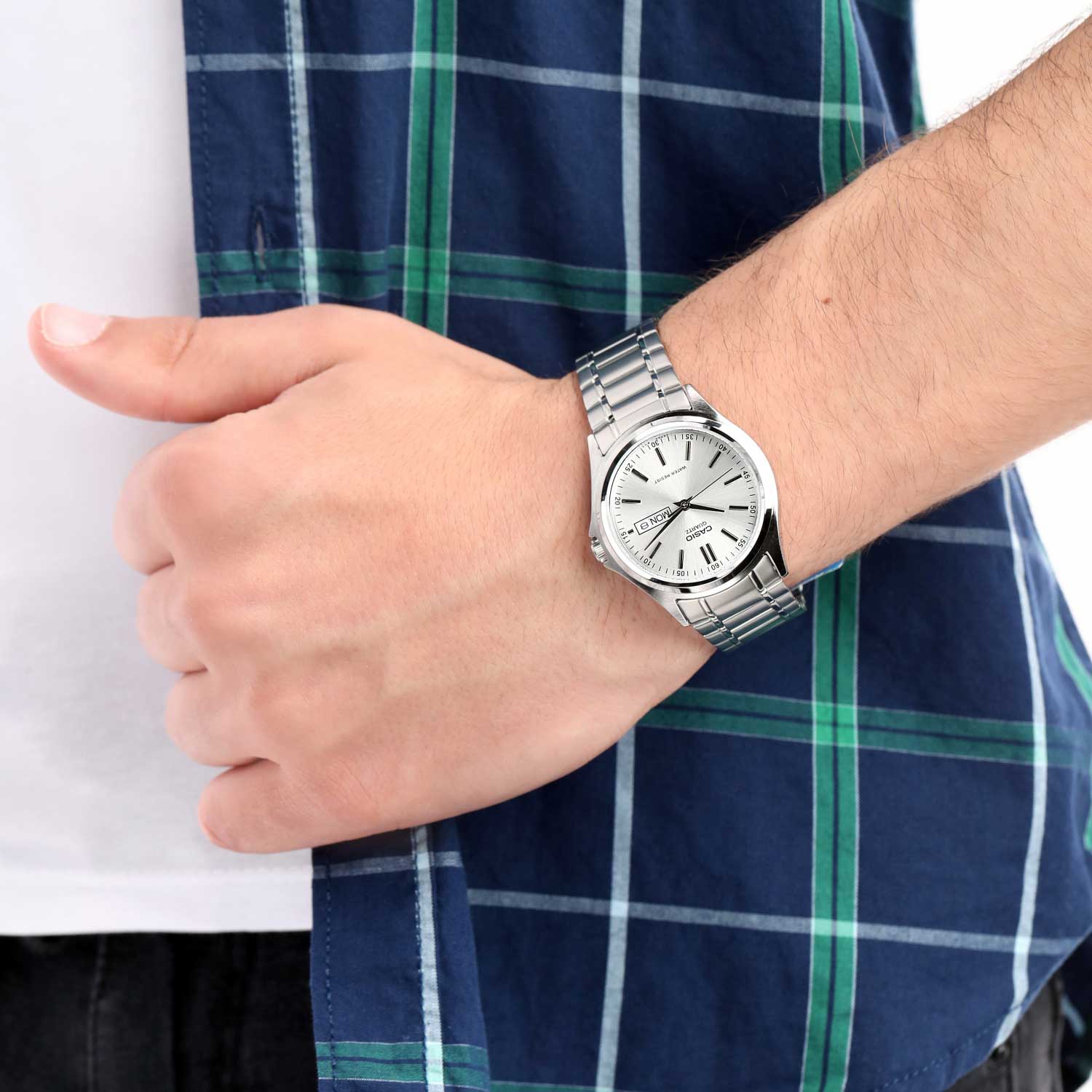 Casio Casio Collection MTP-1239D-7ADF (MTP-1239D-7A) , наручные мужские часы фото под углом