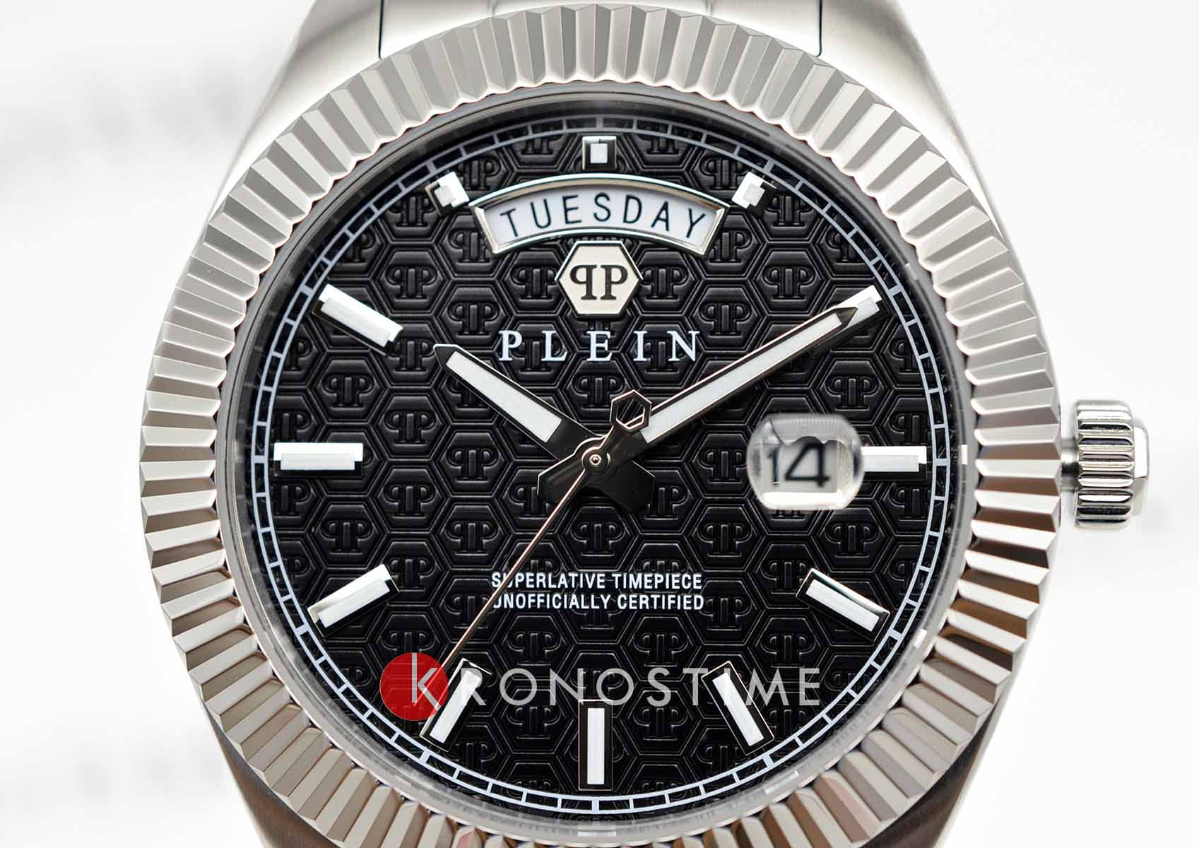 Philipp Plein Philipp Plein Date Superlative Gent PWPNA0824 мужские часы черный циферблат на запястье
