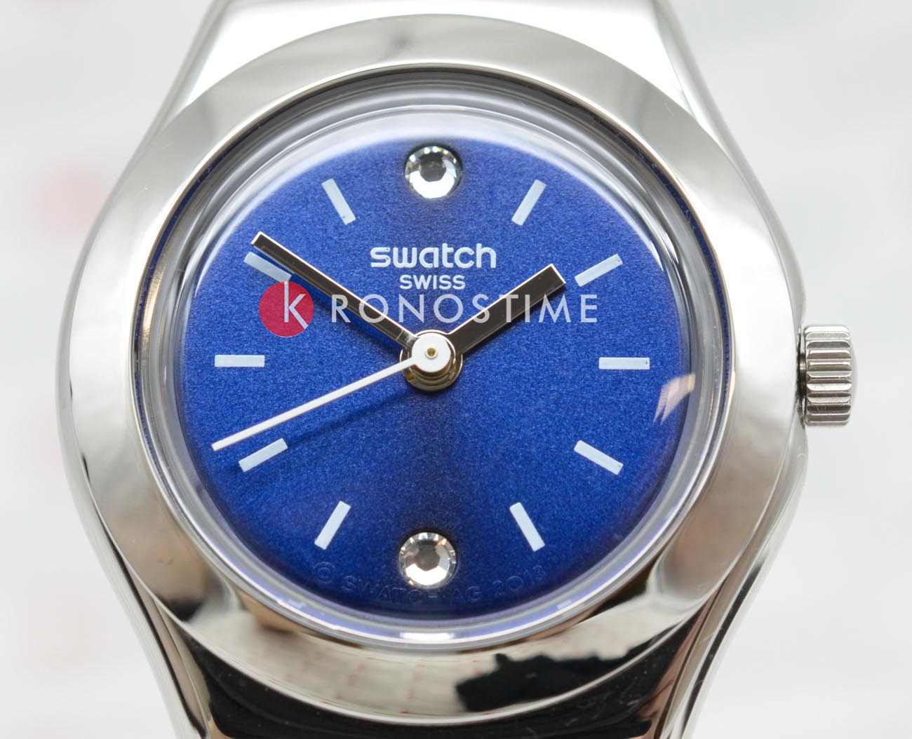 Swatch Swatch I Lady YSS288G, gent швейцария женские часы на браслете нержавеющая сталь боковой вид