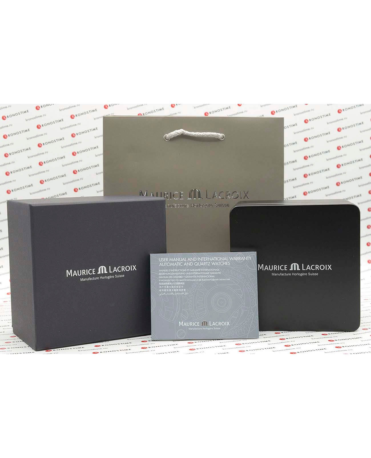 Maurice Lacroix Maurice Lacroix Eliros Moonphase EL1096-SS002-150-1, eliros швейцария женские часы на браслете нержавеющая сталь боковой вид