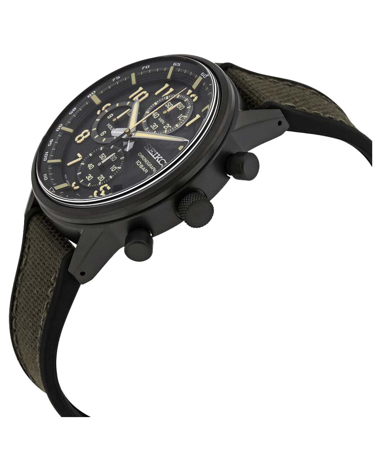 Seiko Seiko Conceptual Series Sports SSB373P1 мужские часы черный циферблат на запястье