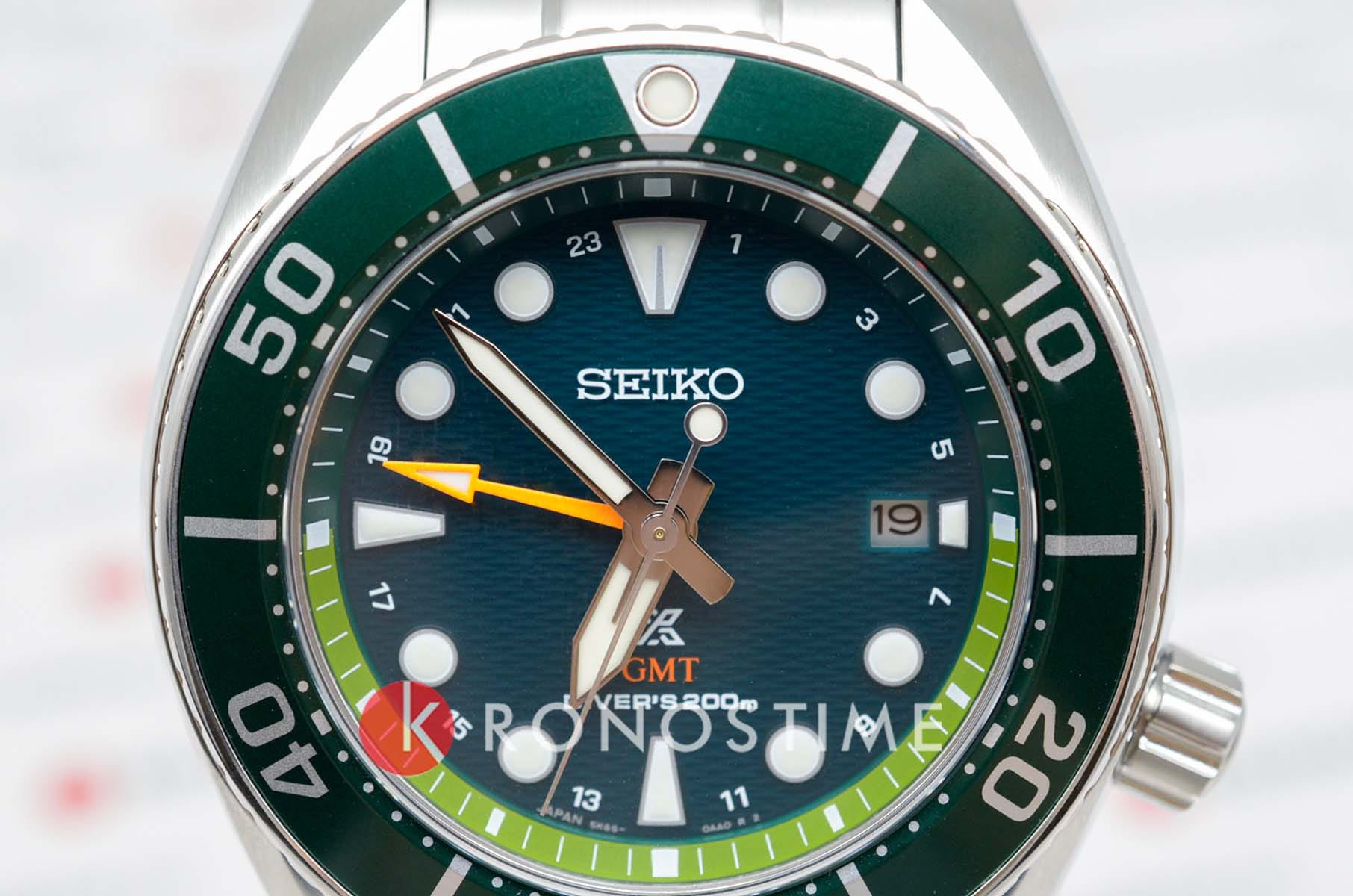 Seiko Seiko Prospex Sea SFK003J1, prospex япония мужские часы на браслете нержавеющая сталь боковой вид