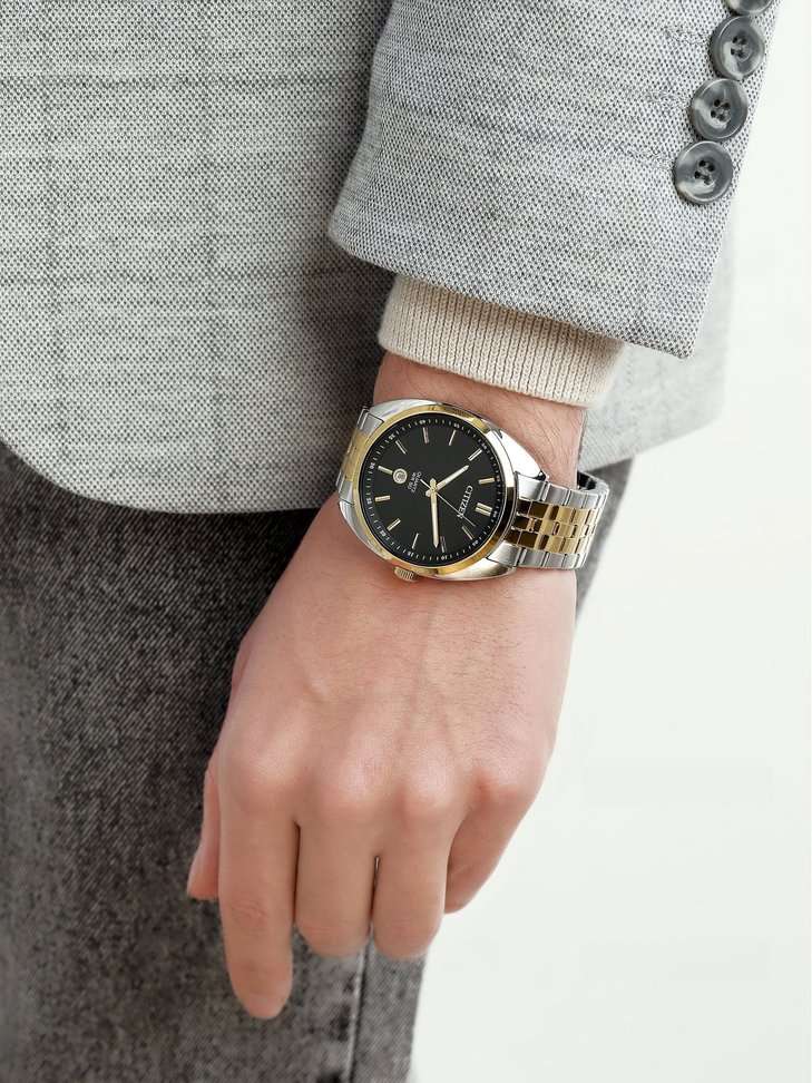 Citizen Citizen Basic BI5094-59E , наручные мужские часы фото под углом