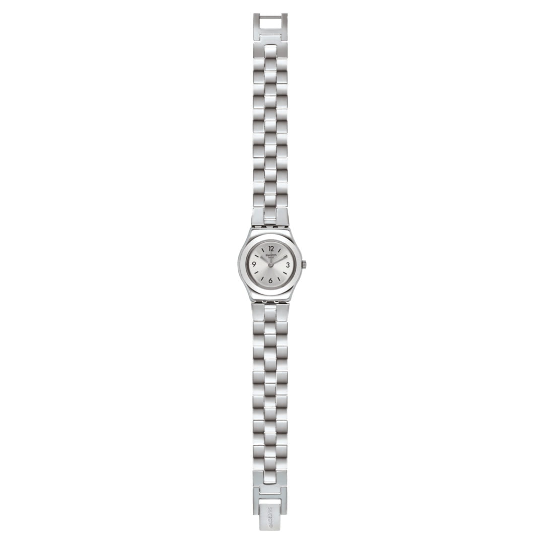 Swatch Swatch I Lady YSS300G кварцевые женские часы часы крупный план серебристый циферблата