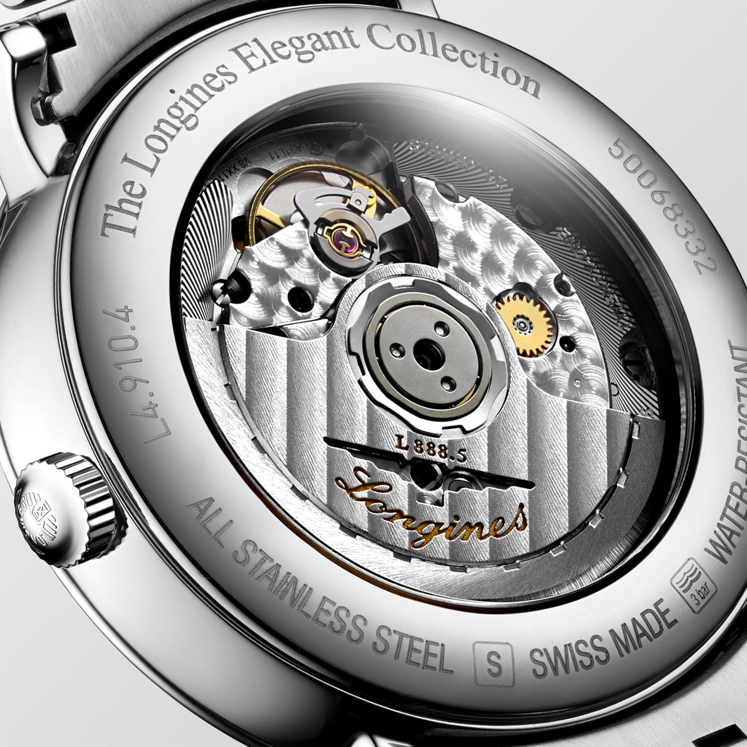 Longines Longines Elegant Collection L4.910.4.97.6 женские часы синий циферблат на запястье