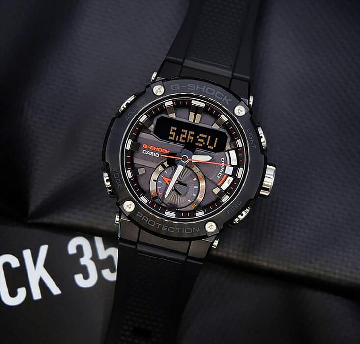 Оригинальные часы Casio Casio G-Shock GST-B200B-1A в фирменной упаковке от производителя