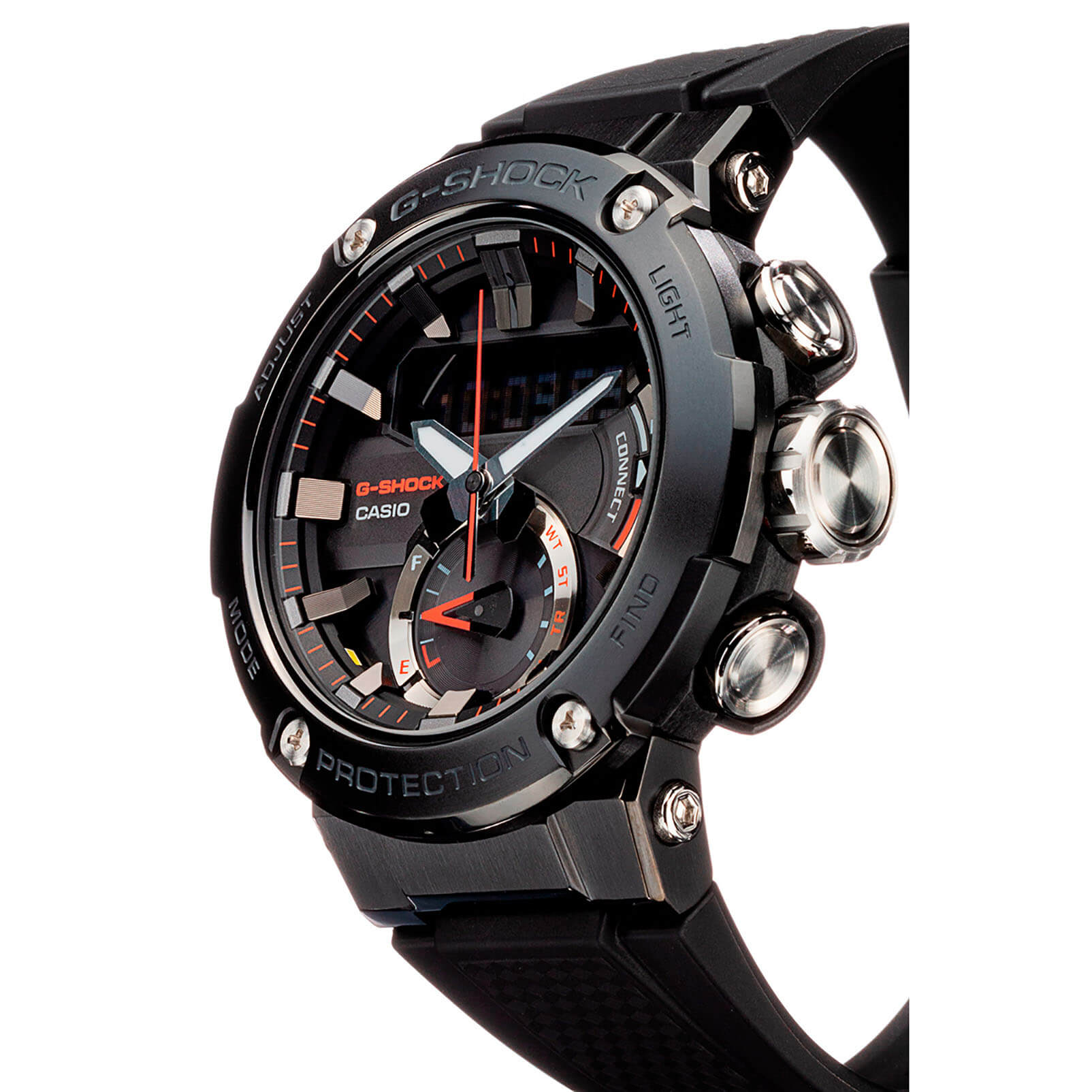 Casio Casio G-Shock GST-B200B-1A GST G-Steel - задняя крышка карбон корпуса, япония часы
