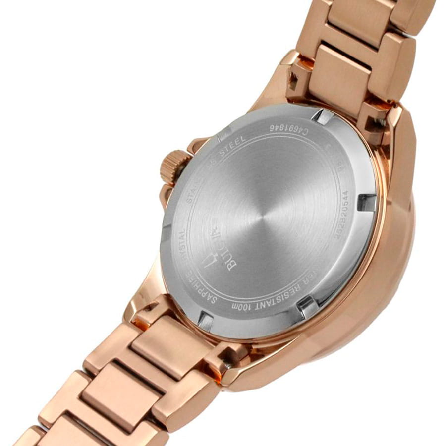 Bulova Bulova Marine Star 98R295 женские часы перламутровый циферблат на запястье