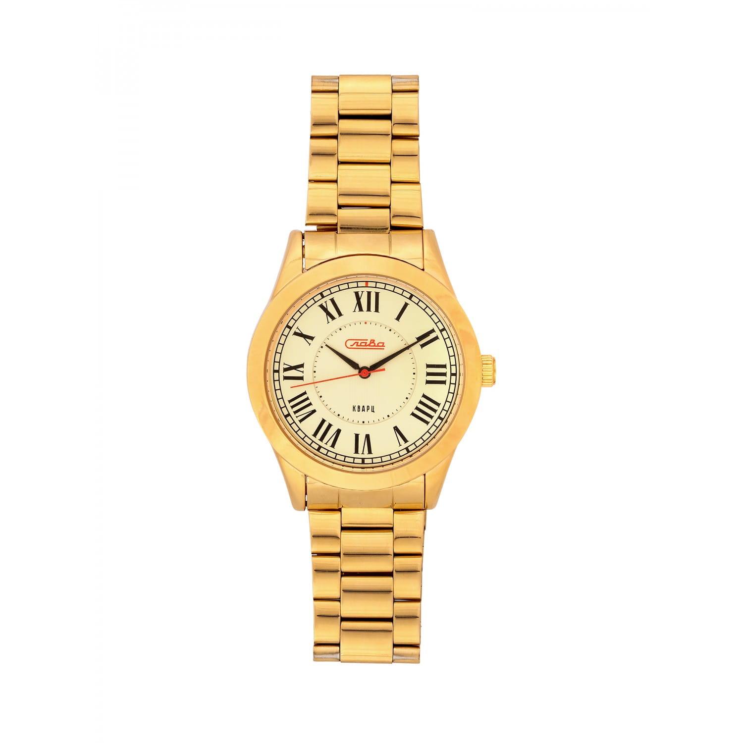 Слава Слава Традиция 1739231/2035-100  - задняя крышка металл алюминий корпуса, россия часы