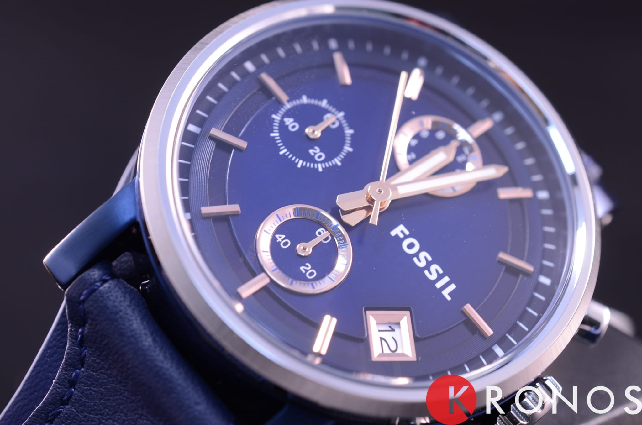 Fossil Fossil Carlie  ES4113,  сша женские часы на браслете кожаный боковой вид