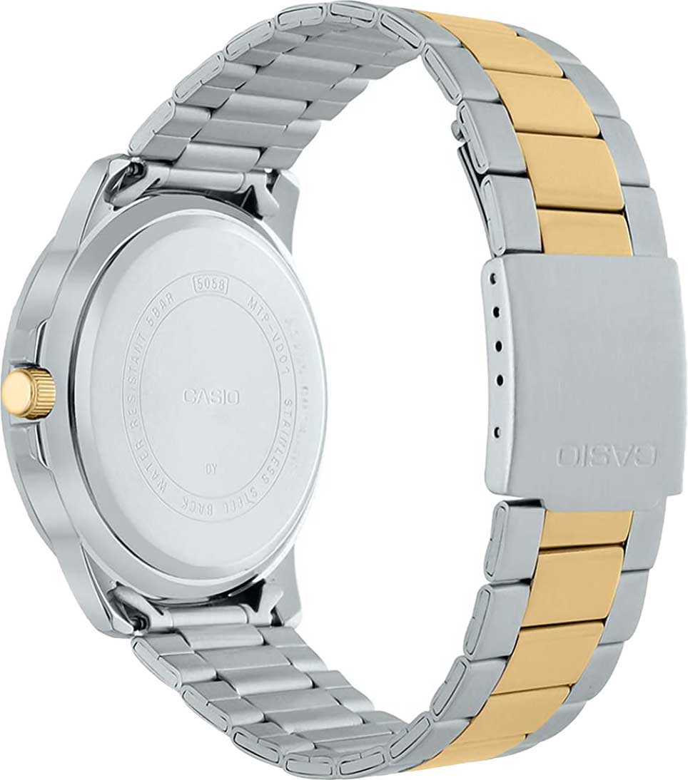 Casio Casio Collection MTP-VD01SG-9B , наручные мужские часы фото под углом