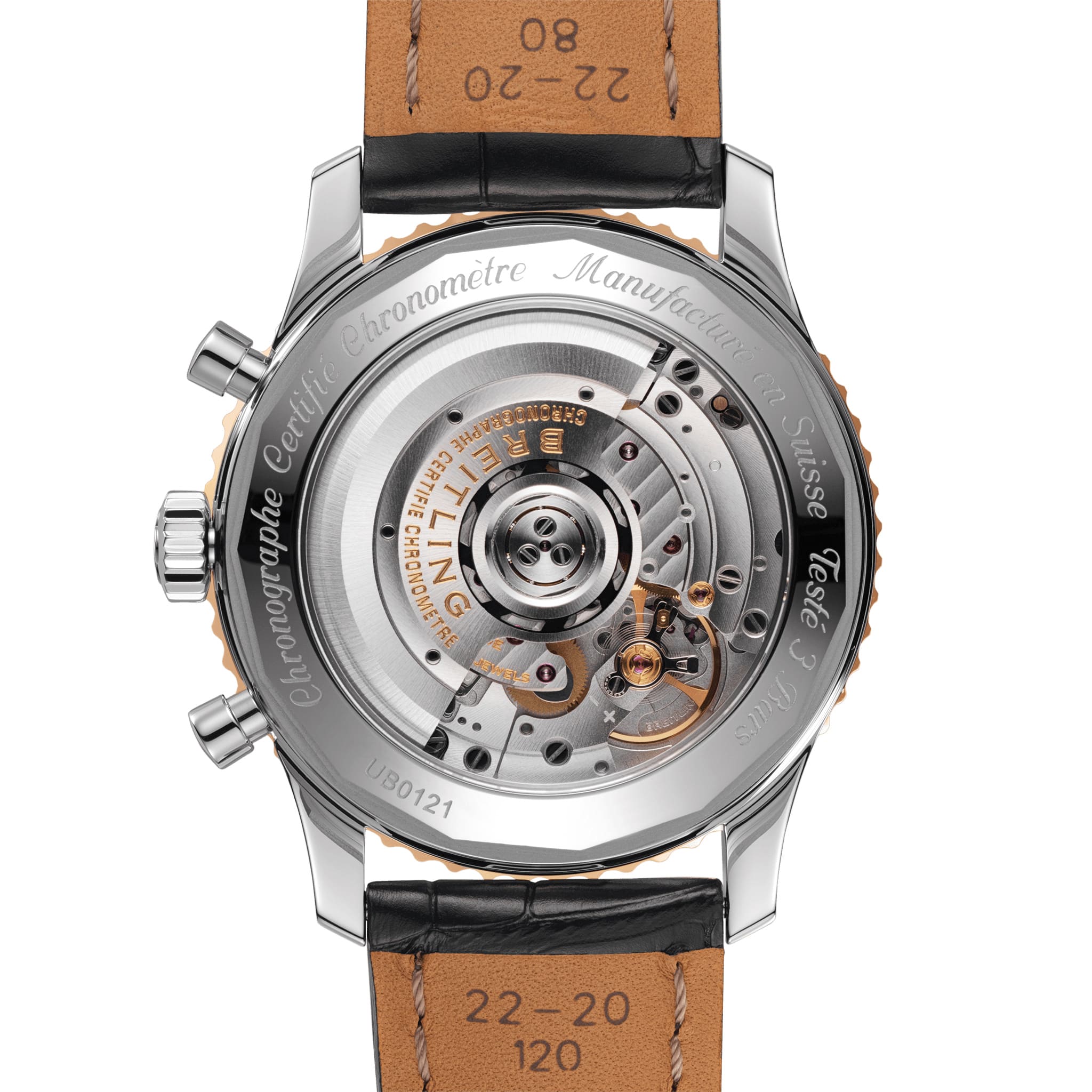 Оригинальные часы Breitling Breitling Navitimer B01 Chronograph 43 UB0121211F1P2 механические калибр механизма мануфактурный механизм breitling caliber b01 общий вид