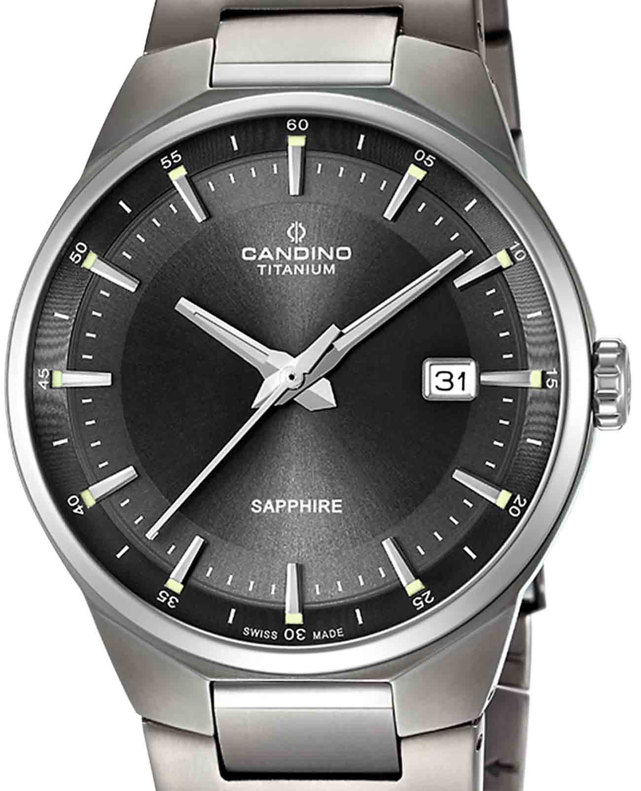 Candino Candino Titanium C4605/5 , наручные мужские часы фото под углом