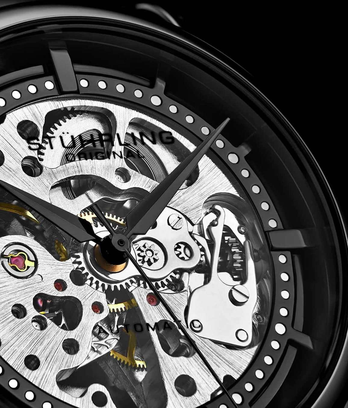 Stuhrling Stuhrling Legacy 3933.3 мужские часы белый циферблат на запястье