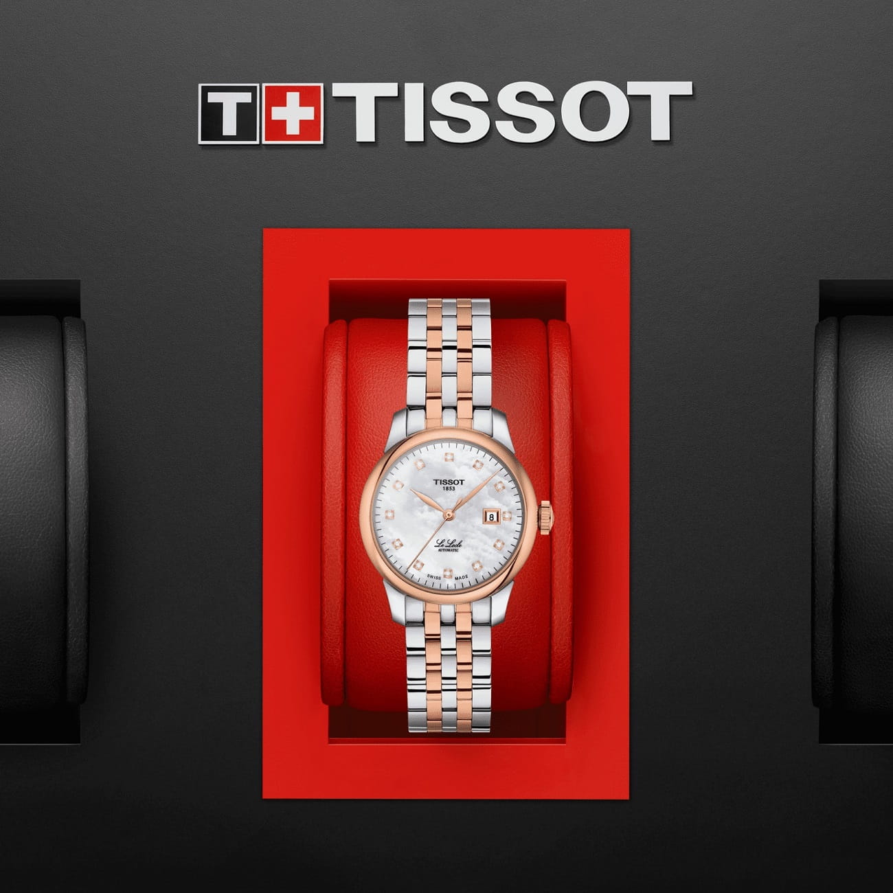 Tissot Tissot Le Locle Automatic Lady T006.207.22.116.00 женские часы перламутровый циферблат на запястье