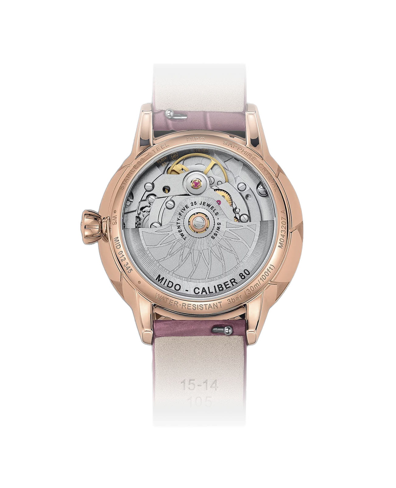 Mido Mido Rainflower Night M043.207.36.106.00 , наручные женские часы фото под углом