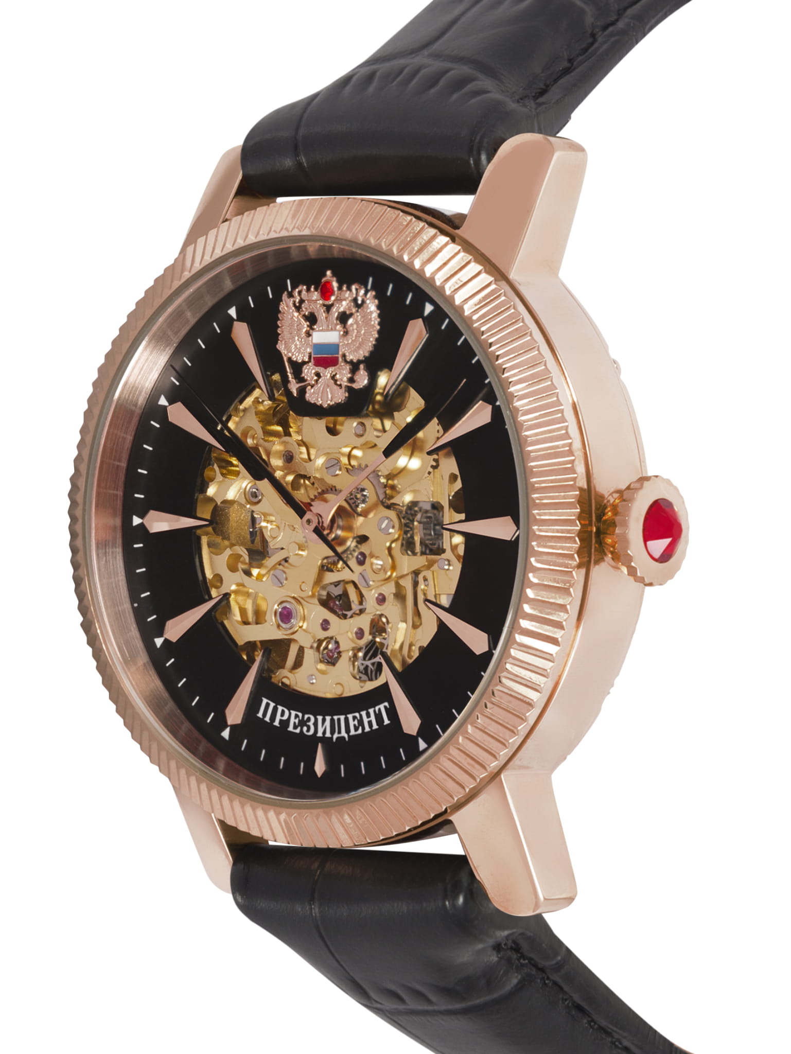 Президент Президент 4509151 , наручные мужские часы фото под углом