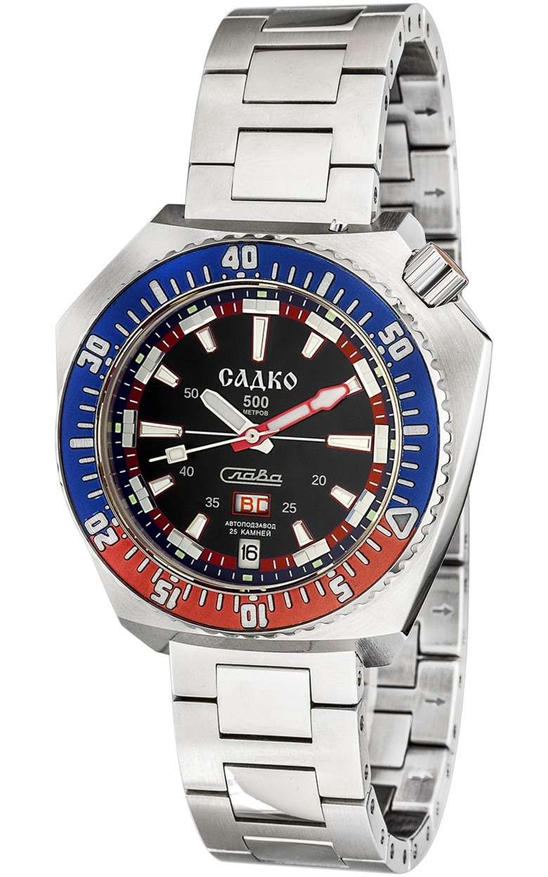Слава Слава Садко 5007167/100-2427 , наручные мужские часы фото под углом