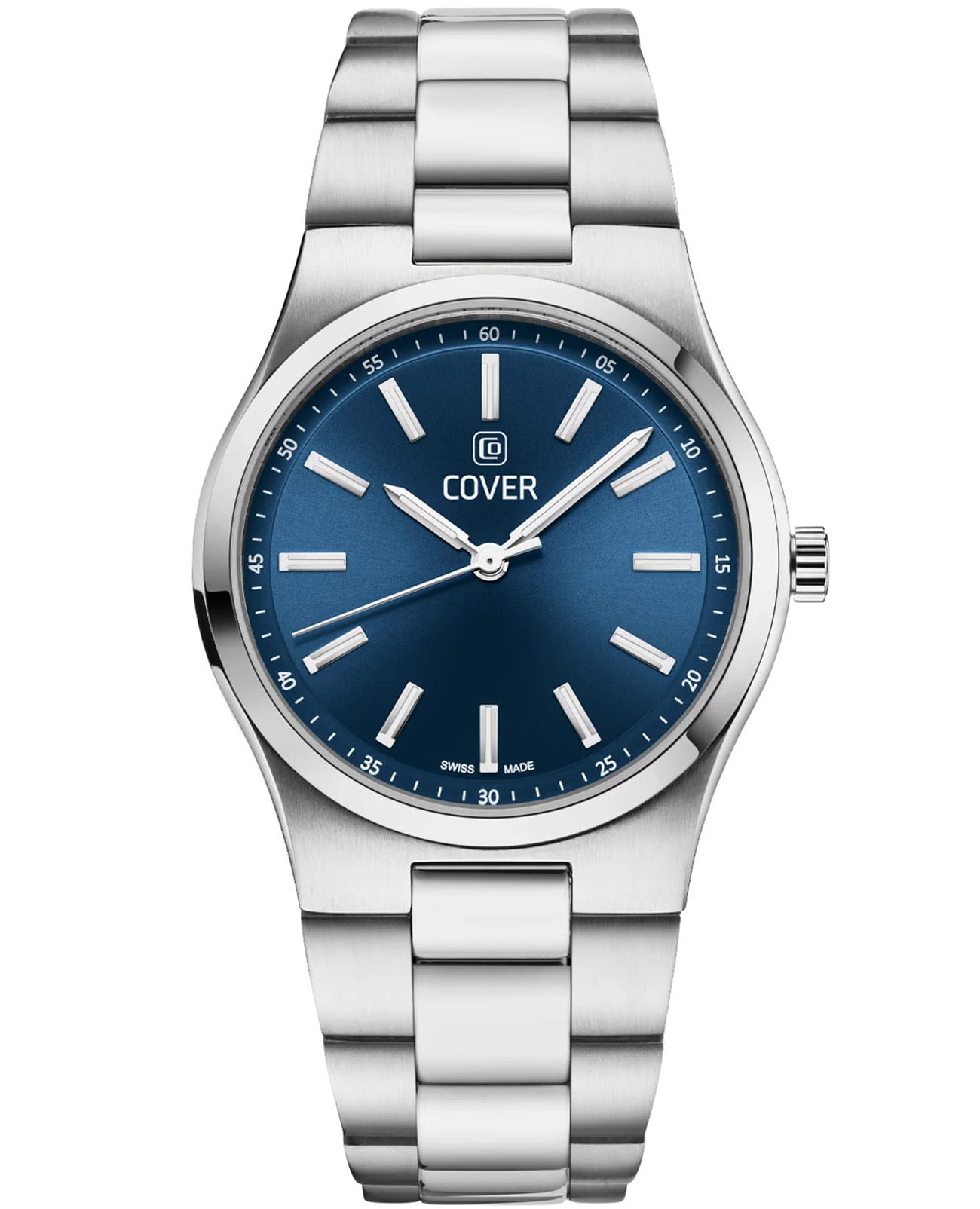 Cover Cover Bracelet CO219.03  CO219.03 кварцевые женские часы синий циферблат, браслет нержавеющая сталь — вид спереди