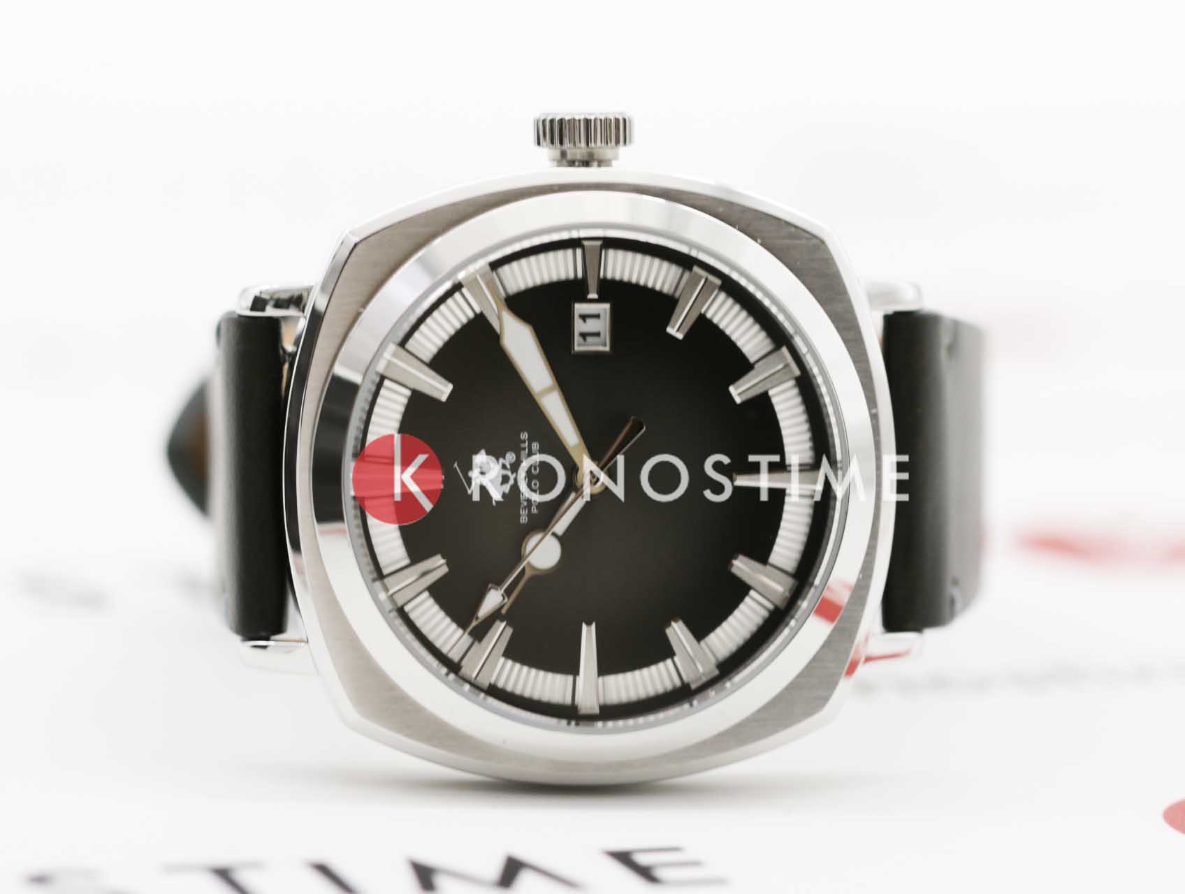 Beverly Hills Polo Club Beverly Hills Polo Club BP3732X.361,  сша мужские часы на браслете кожаный боковой вид