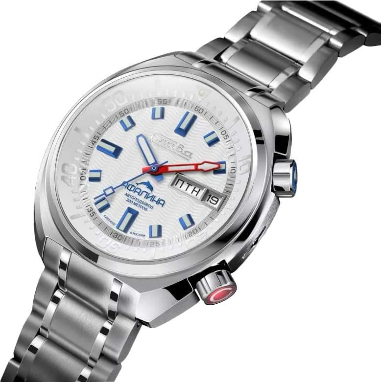 Слава Слава Афалина 2430582/100-2427 , наручные мужские часы фото под углом