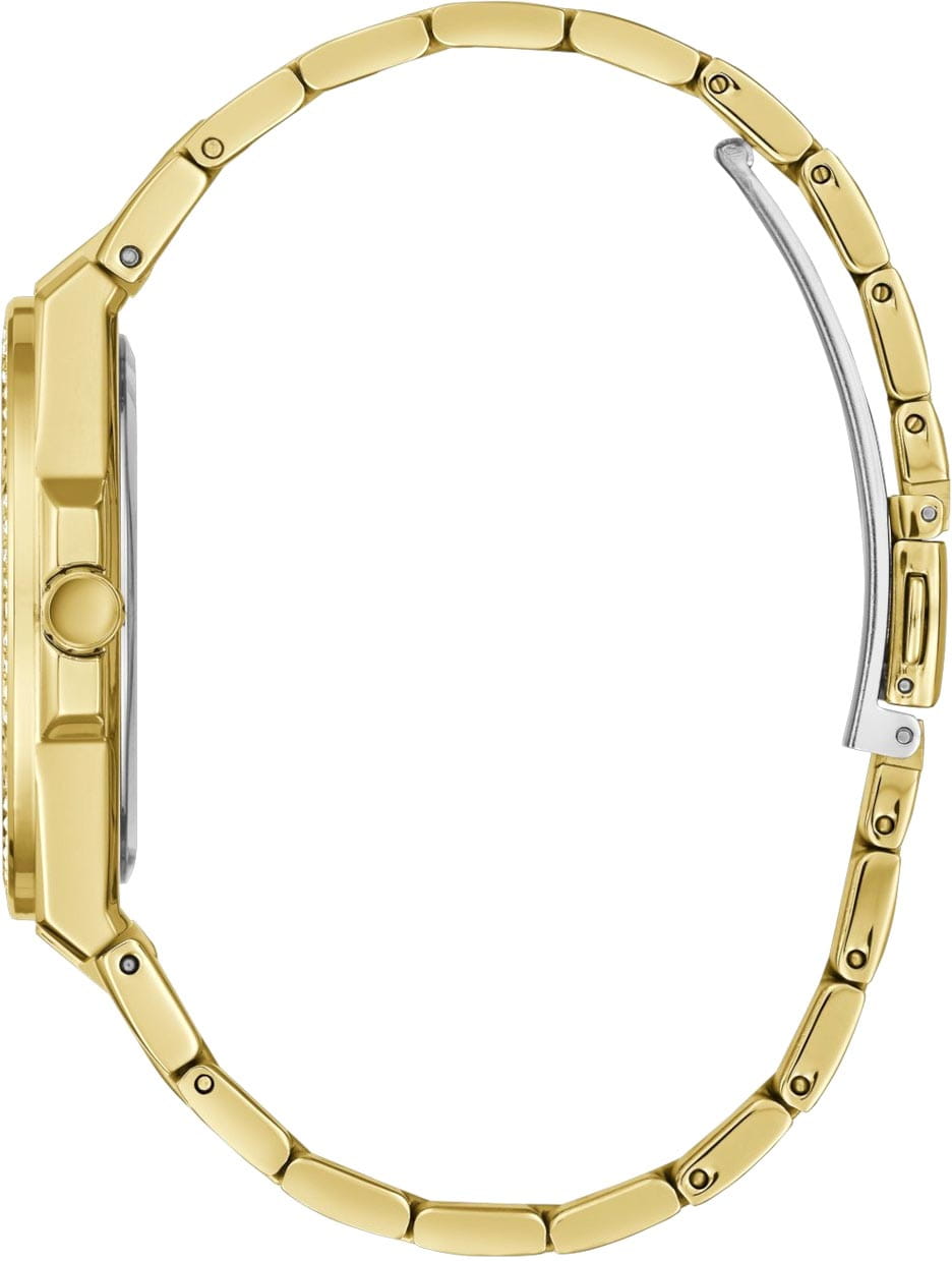 Guess Guess Connect GW0286L2,  сша женские часы на браслете сталь с ip покрытием боковой вид