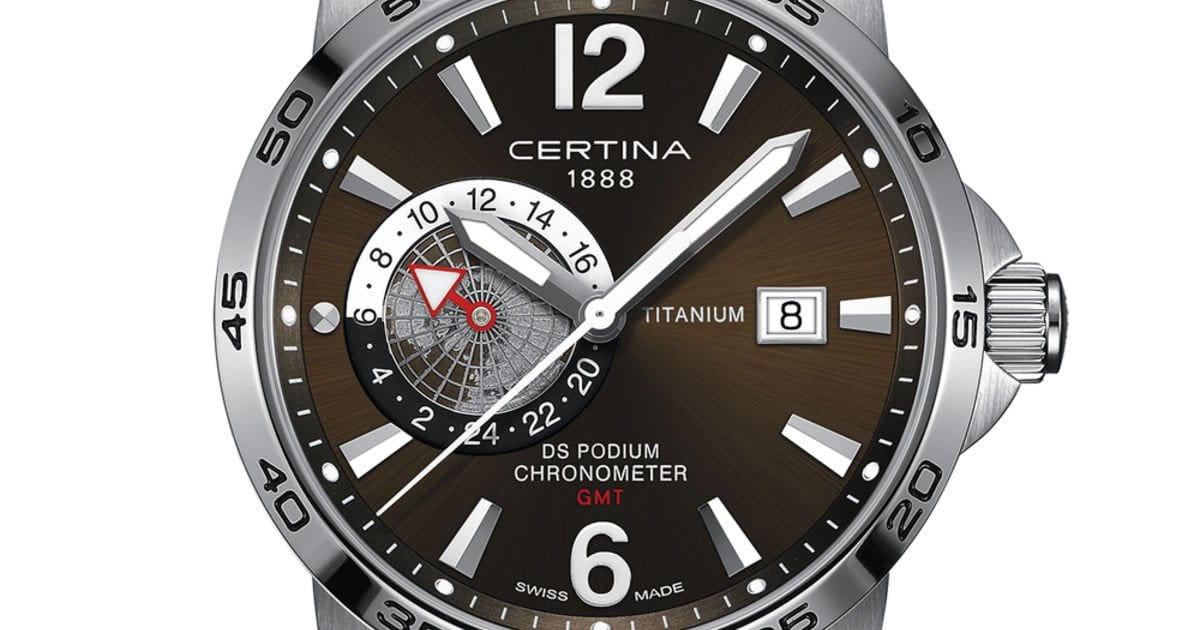 Certina Certina DS Podium GMT  C034.455.44.087.00 , наручные мужские часы фото под углом