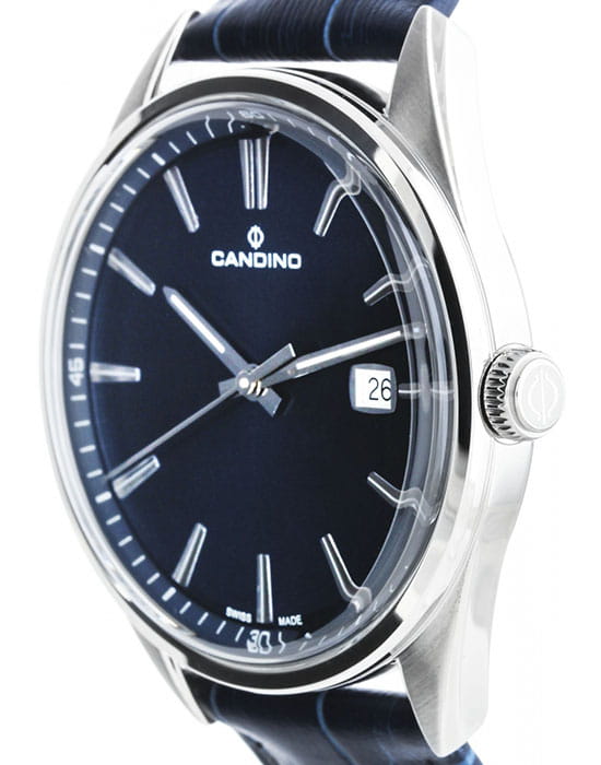 Candino Candino Classic C4622/3,  швейцария мужские часы на браслете кожаный боковой вид