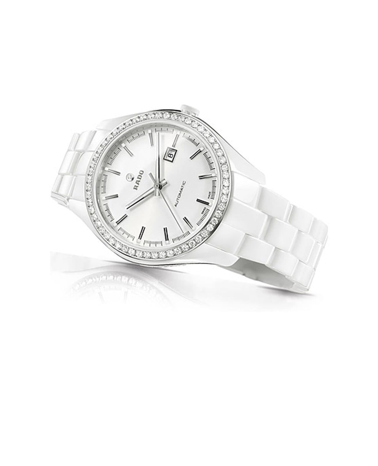 Rado Rado Hyperchrome Automatic Diamonds R32483012 женские часы белый циферблат на запястье
