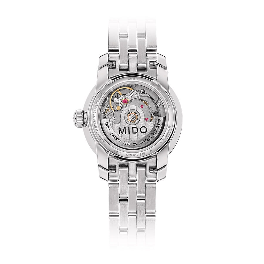 Mido Mido Baroncelli Lady Twenty Five M039.007.11.013.00, baroncelli швейцария женские часы на браслете нержавеющая сталь боковой вид