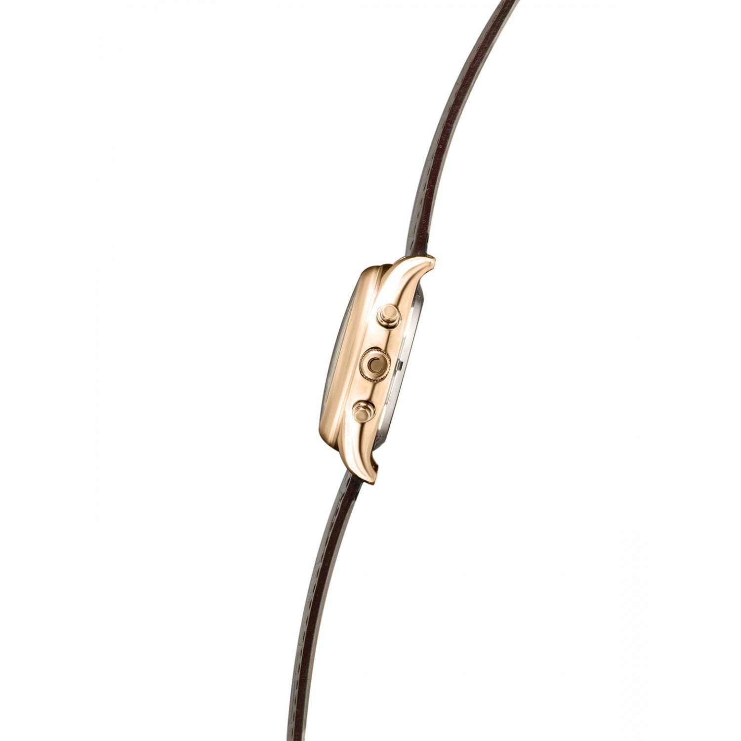 Слава Слава Сенат 1889258/300-4617,  россия мужские часы на браслете кожаный боковой вид