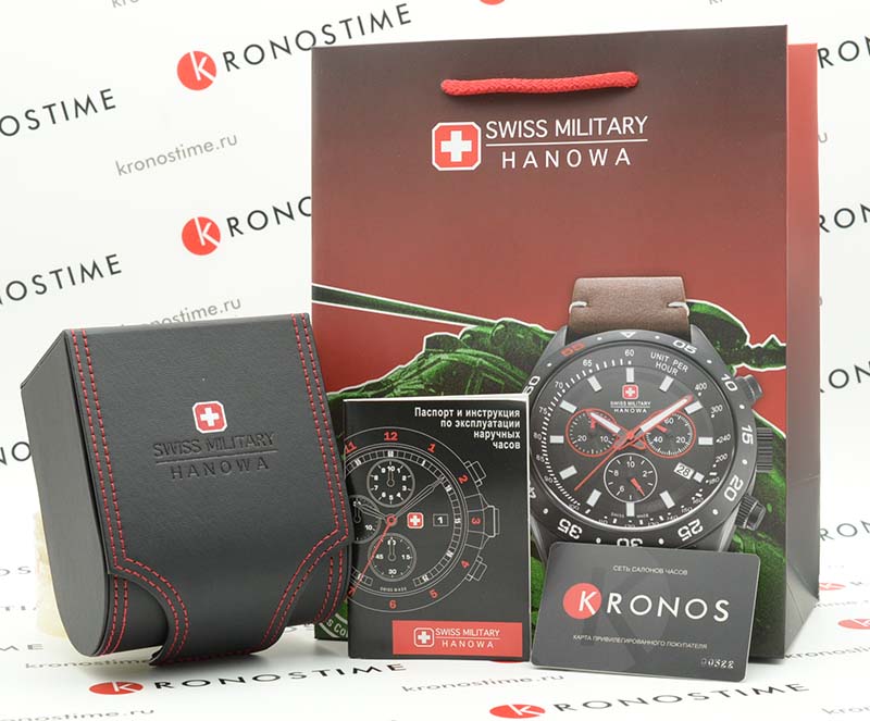 Swiss Military Hanowa Swiss Military Hanowa 06-4332.04.007  - задняя крышка металл сталь корпуса, швейцария часы