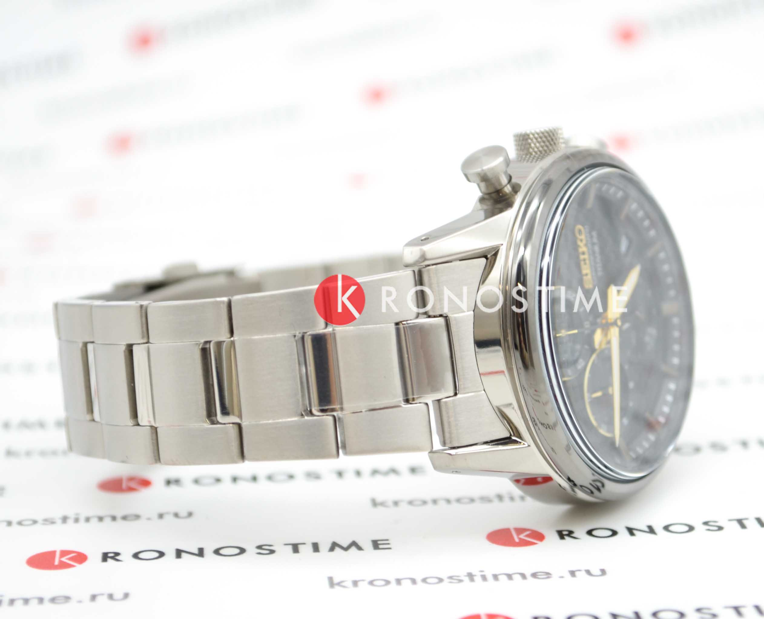 Seiko Seiko Conceptual Series Sports SSB391P1, sports япония мужские часы на браслете титановый боковой вид