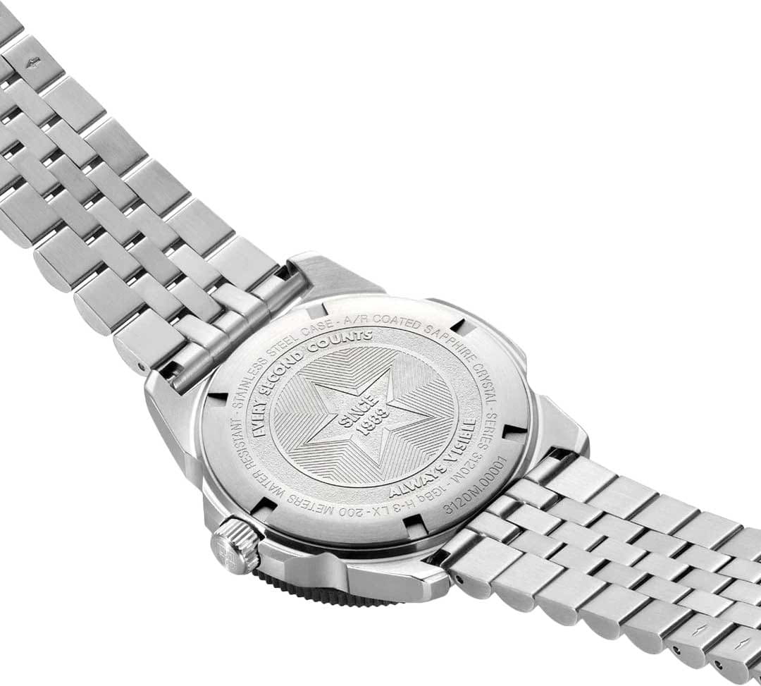 Luminox Luminox Pacific Diver XS.3126M.1  - задняя крышка металл сталь корпуса, швейцария часы