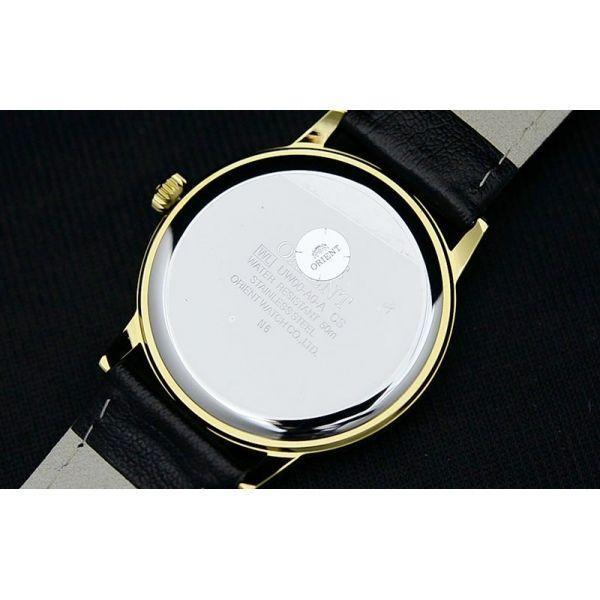 Orient Orient UW00004W (FUW00004W), classic automatic япония мужские часы на браслете кожа + текстиль боковой вид