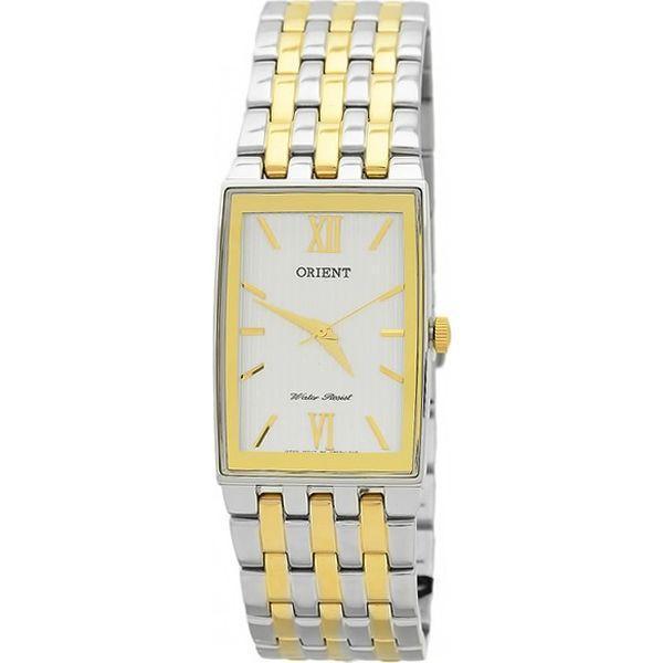 Orient Orient QBER003W (FQBER003W)  FQBER003W  мужские часы белый циферблат, браслет  — вид спереди