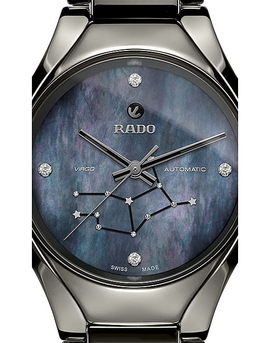 Rado Rado True Star Sign - Virgo R27243932, true швейцария женские часы на браслете плазменная керамика боковой вид