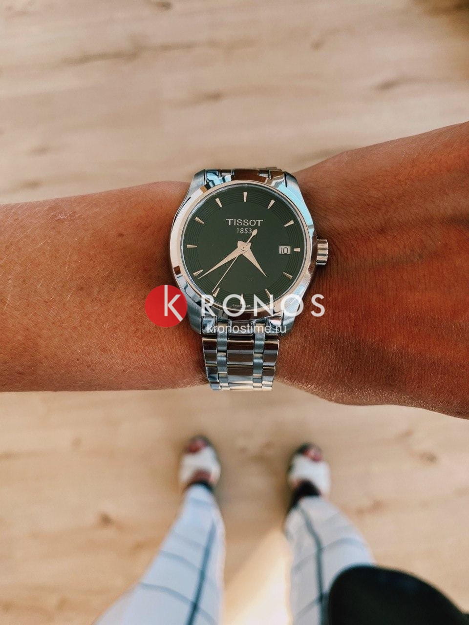 Tissot Tissot Couturier Lady T035.210.11.051.01 Couturier — детали корпуса и нержавеющая сталь