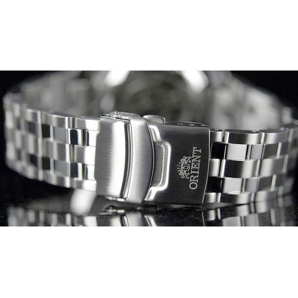 Orient Orient ER28004B (FER28004B) механические мужские часы часы крупный план черный циферблата