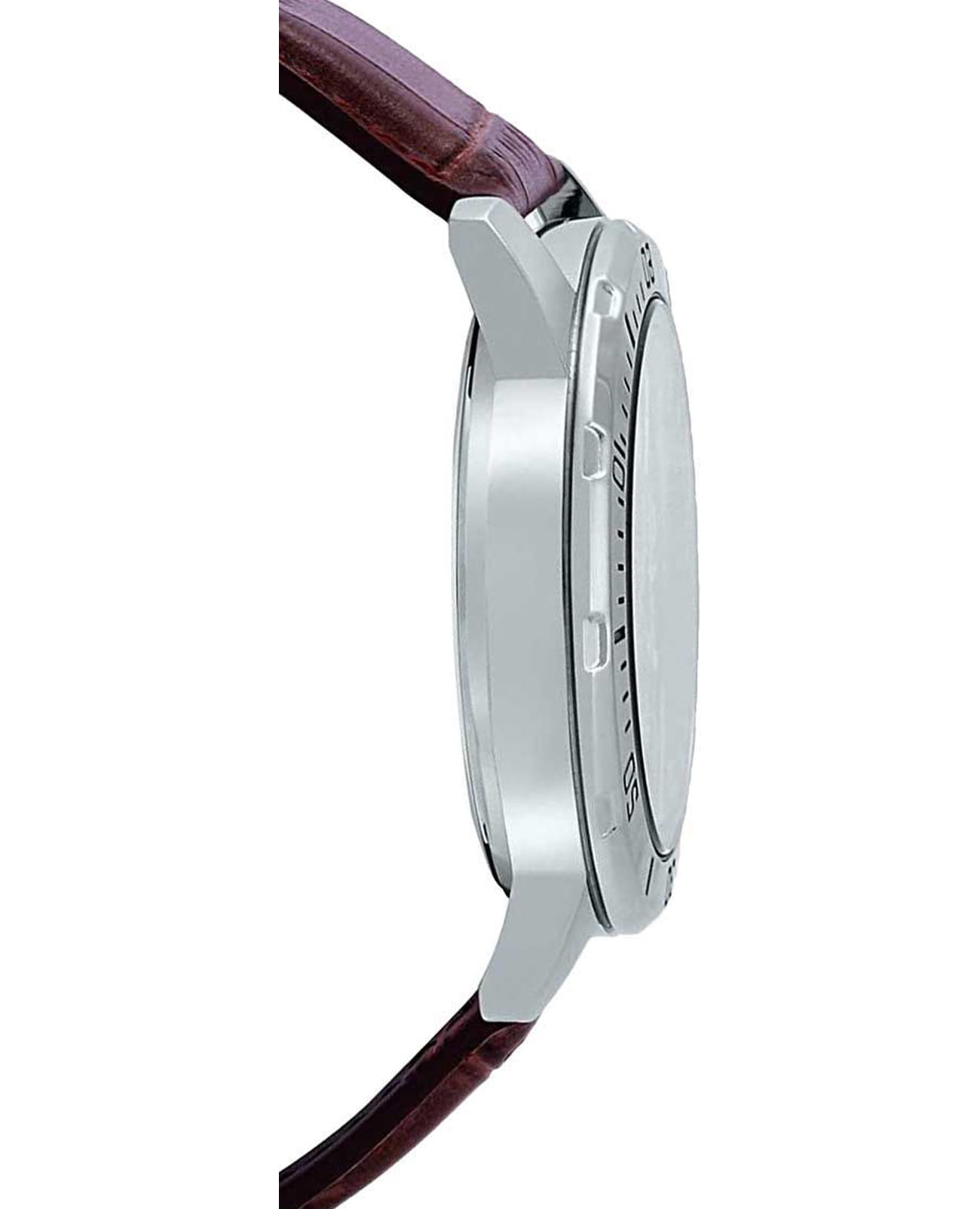 Casio Casio Collection MTP-VD01L-7C, collection япония мужские часы на браслете кожаный боковой вид