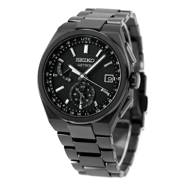 Seiko Seiko Astron Nexter Solar Radio SBXY087 , наручные мужские часы фото под углом